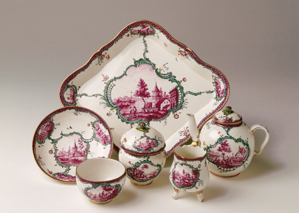 Solitaire, Frankenthal, um 1765, Porzellan © Museen der Stadt Bamberg