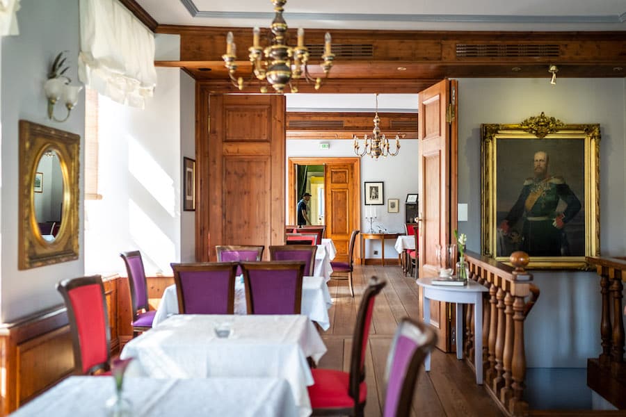 Die traditionelle Küche Mecklenburgs wird hier, passend zum Ambiente, zu neuem Leben erweckt. © Gutshaus Ludorf 