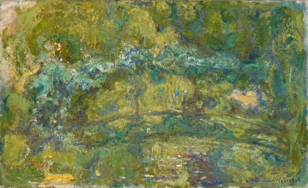 Claude Monet, La passerelle sur le bassin aux nymphéas, 1919, oil on canvas, Kunstmuseum Basel, photo: Martin P. Bühler