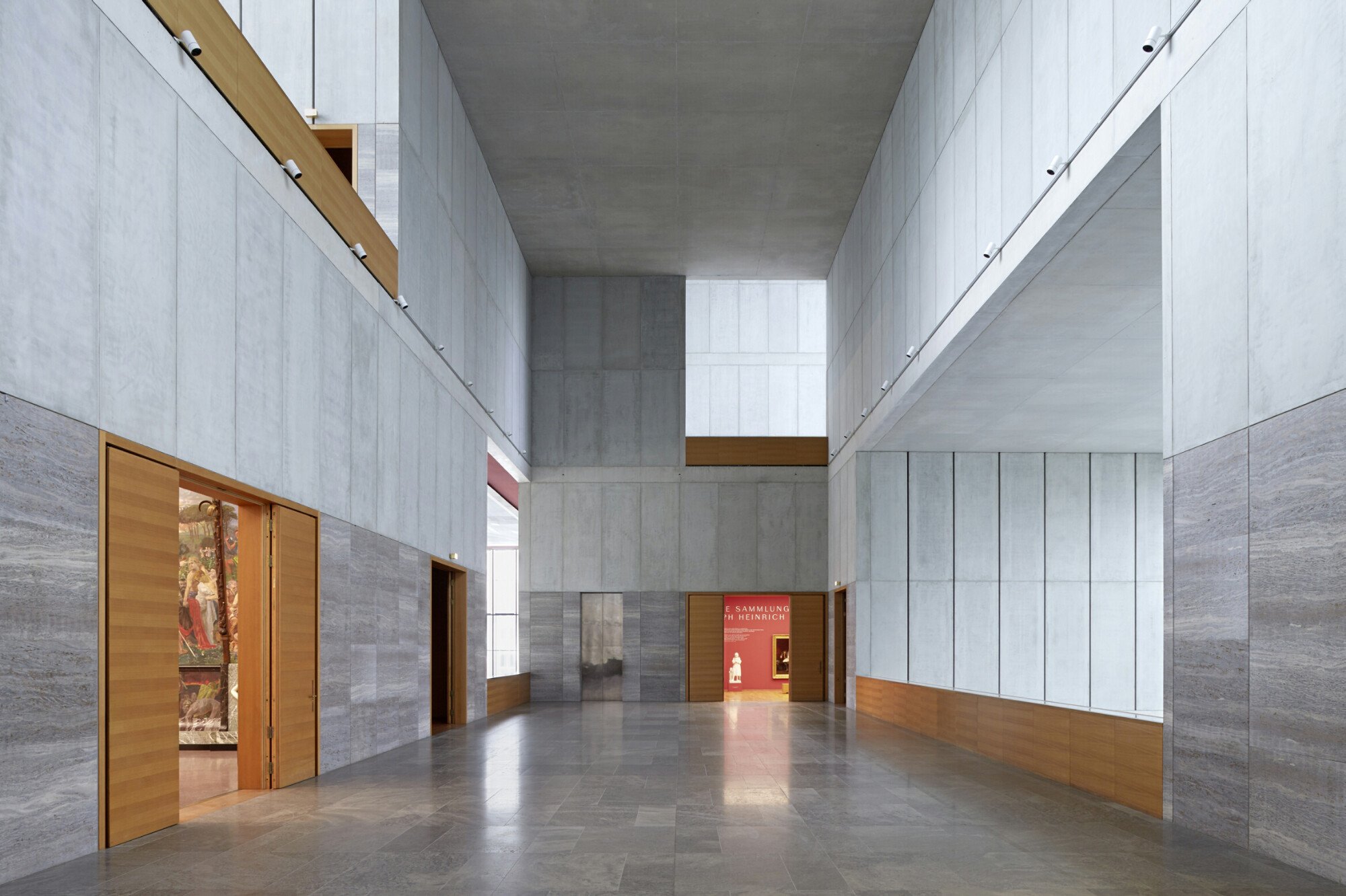 Museum der bildenden Künste Leipzig, Halle, 1. Obergeschoss © Foto: Punctum, Leipzig / A. Schmidt