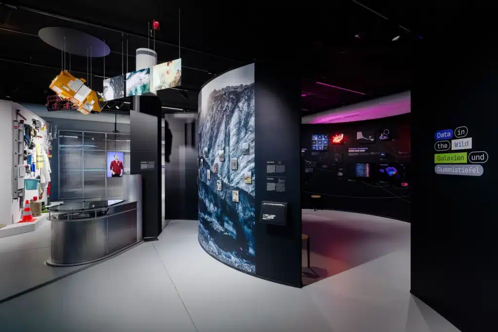 Blick in die Eröffnungsausstellung „Science in the Making – Wie entsteht das Wissen von morgen?“ © VISTA Klosterneuburg
