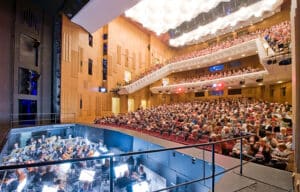 View into the auditorium of the "big house" - Deutsches Nationaltheater Weimar © 2006-2025 Weimar, European City of Culture
