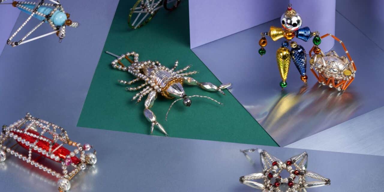 MAK - Museum of Applied Arts Vienna: FAHRRAD &amp; HUMMER Sparkling tree decorations from Gablonz