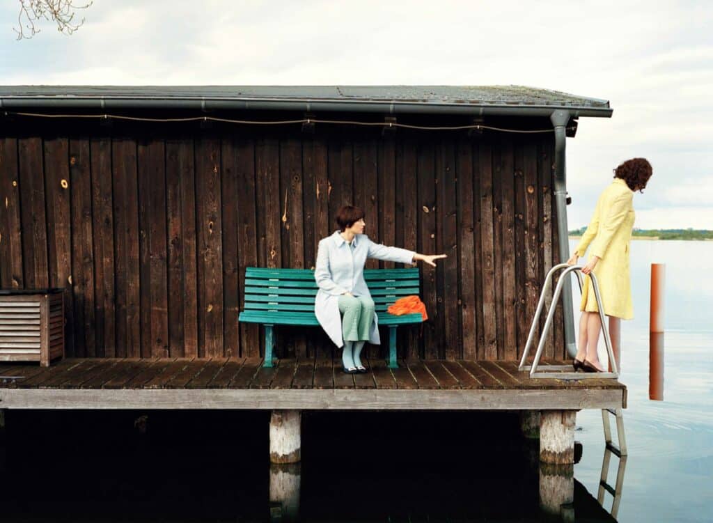 Elsa & Johanna, Vertigo, from the series The Timeless Story of Moormerland, 2021, Courtesy Galerie La Forest Divonne