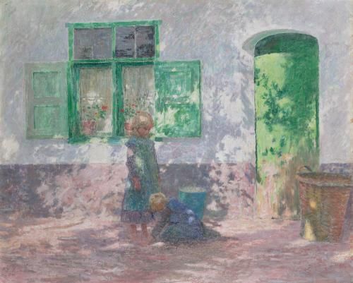 Sunny Day, painting by Emile Claus, 1895; property of the Odesa Museum of Western and Eastern Art / Photo: Christoph Schmidt (GG Berlin)