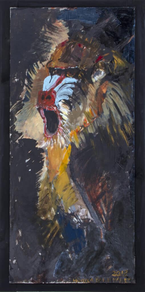 Monika Baumhauer, Mandrill, 2019 © Monika Baumhauer