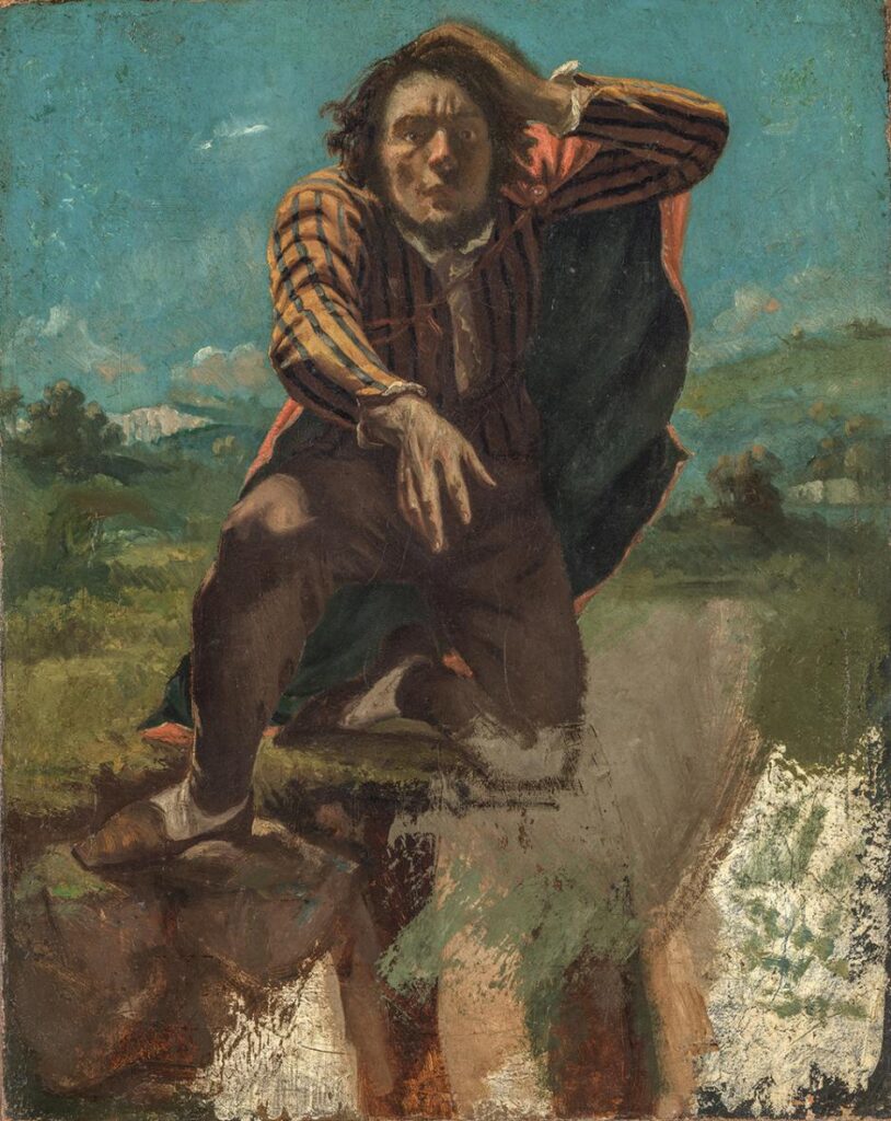 Gustave CourbetMad with Fear, c. 1844 Photo: Børre Høstland/Nasjonalmuseet, Oslo