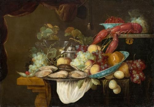 Still life with lobster, painting by Cornelis de Heem, 2nd half of the 17th century, property of the Odesa Museum of Western and Eastern Art; photo: Christoph Schmidt (GG Berlin)Similarities become visible 
