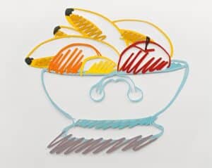 Tom Wesselmann Salvaged Bowl of Fruit, 1989 © Städtische Galerie Offenburg