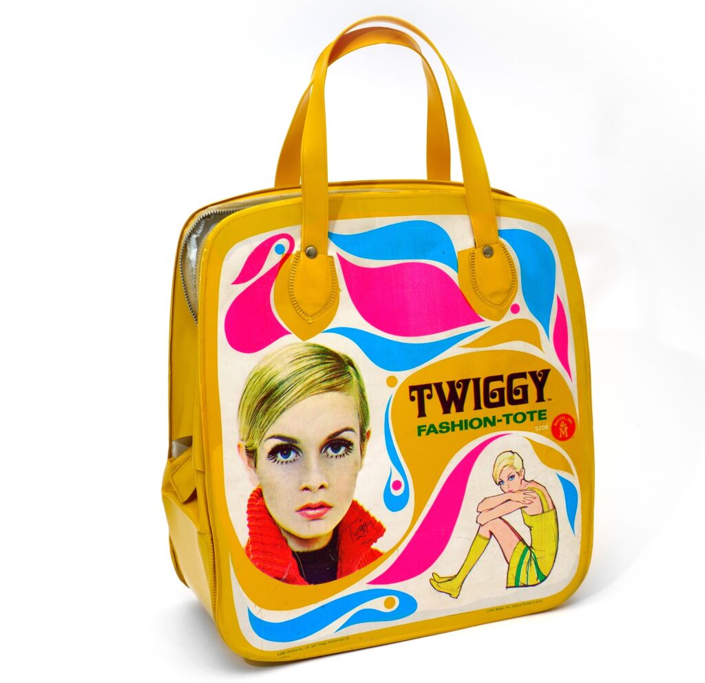 Twiggy Bag, 1967, Mattel Kunststoff, Foto: Benedikt Feser, Knauf-Museum Iphofen