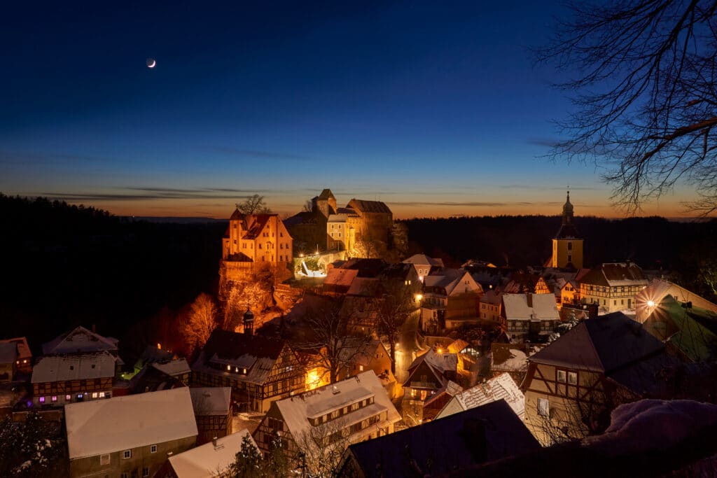 Castle town of Hohnstein © Yconne Brückner/Saxon Switzerland Tourism Association