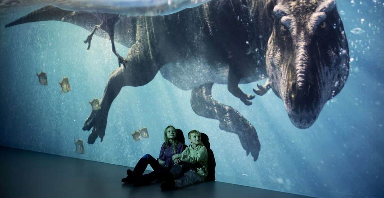 Port des Lumières Hamburg: Ein Planet vor unserer Zeit: Dinosaurier – Das immersive Erlebnis