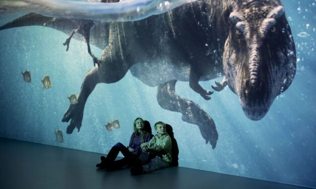 Port des Lumières Hamburg: Ein Planet vor unserer Zeit: Dinosaurier – Das immersive Erlebnis