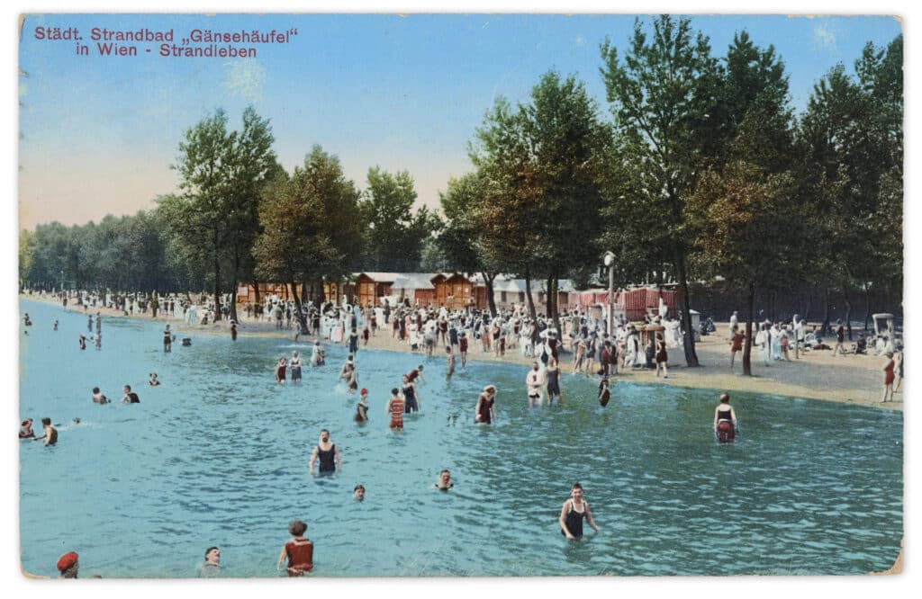 Gänsehäufel beach, 1914 © Vienna Museum