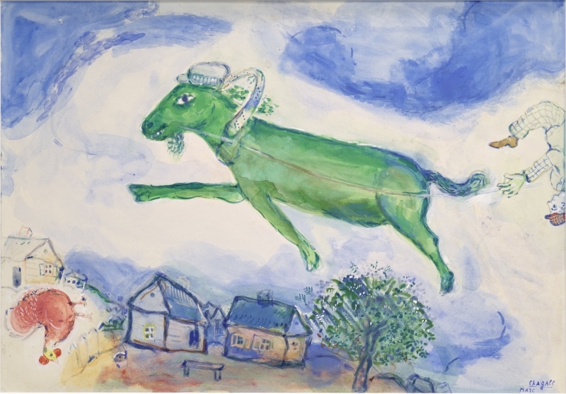 Marc Chagall, L'âne vert, ca. 1936, Heidi Horten Collection, © Bildrecht, Wien, 2026