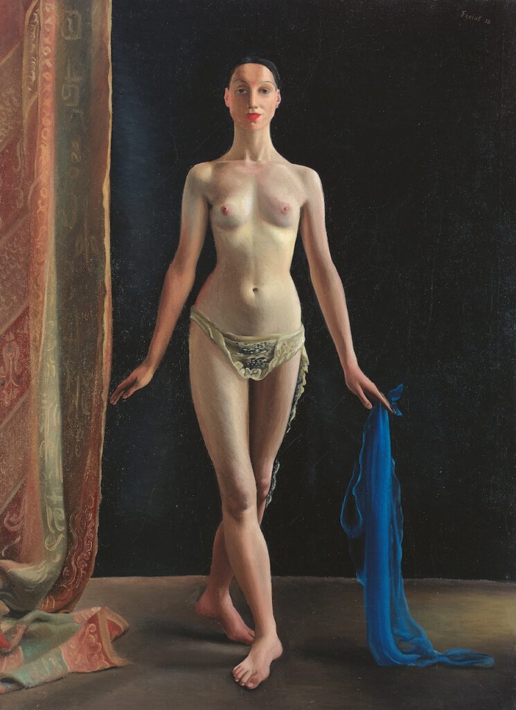 Reta Freist, La danseuse [Die Tänzerin], 1938 © Oesterreichische Nationalbank/Kunstsammlung, Foto: Graphisches Atelier Neumann