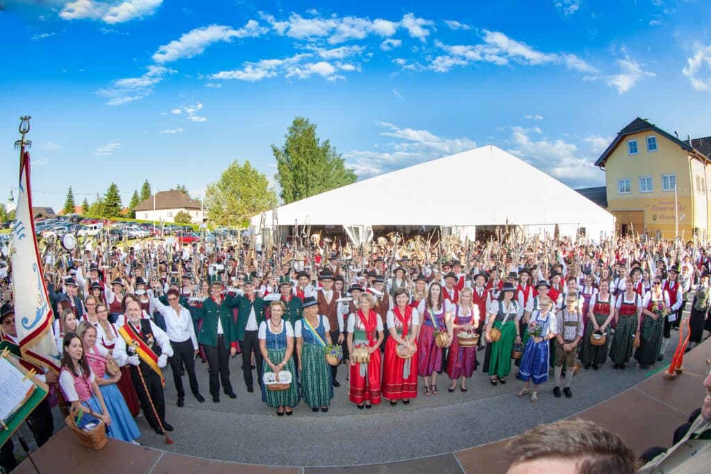 The South Bohemian Brass Music Festival in Brand-Nagelberg is part of UNESCO's intangible cultural heritage © Martin Butschell