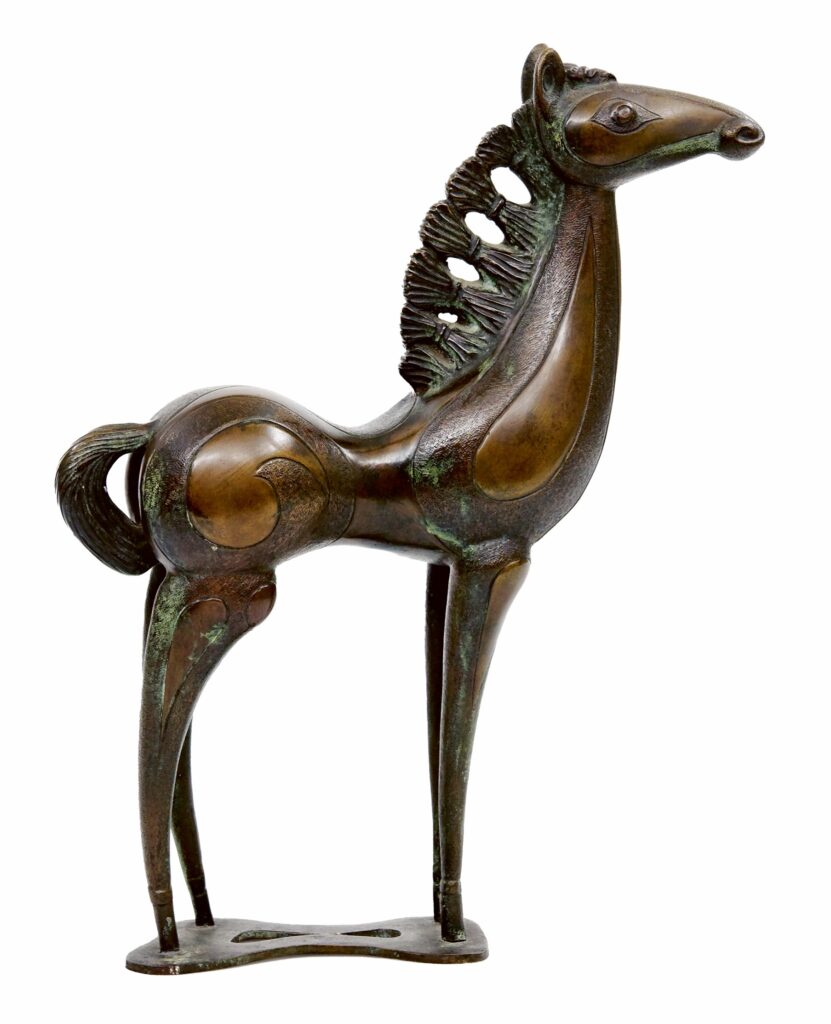 Ewald Mataré: Sign of a Horse, 1945, bronze, Museum Kurhaus Kleve – Ewald Mataré Collection, Kleve © VG Bild-Kunst, Bonn 2026; photo: Annegret Gossens