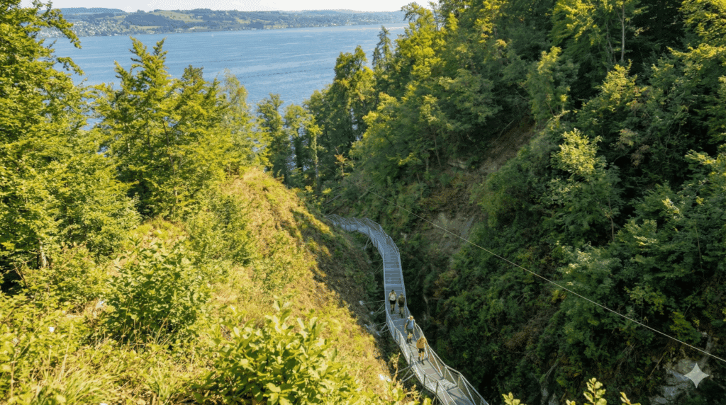Panoramsteg, Mariensschlucht © Tourismus-Kultur und Marketing Bodman, Ludwigshafen