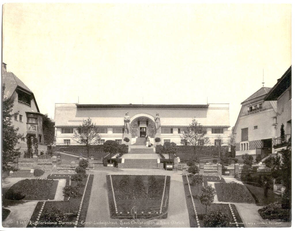Künstlerkolonie Darmstadt, Ernst Ludwig-Haus,1901,Institut Mathildenhöhe, Städtische Kunstsammlung Darmstadt