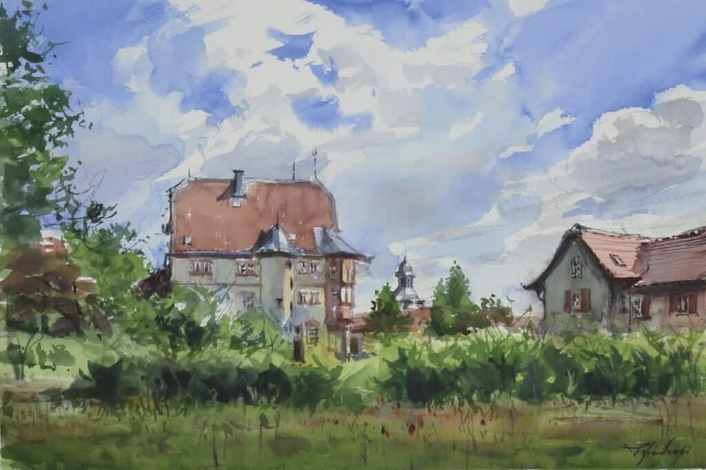 Igli Arapi, The Castle at Noon © Igli Arapi