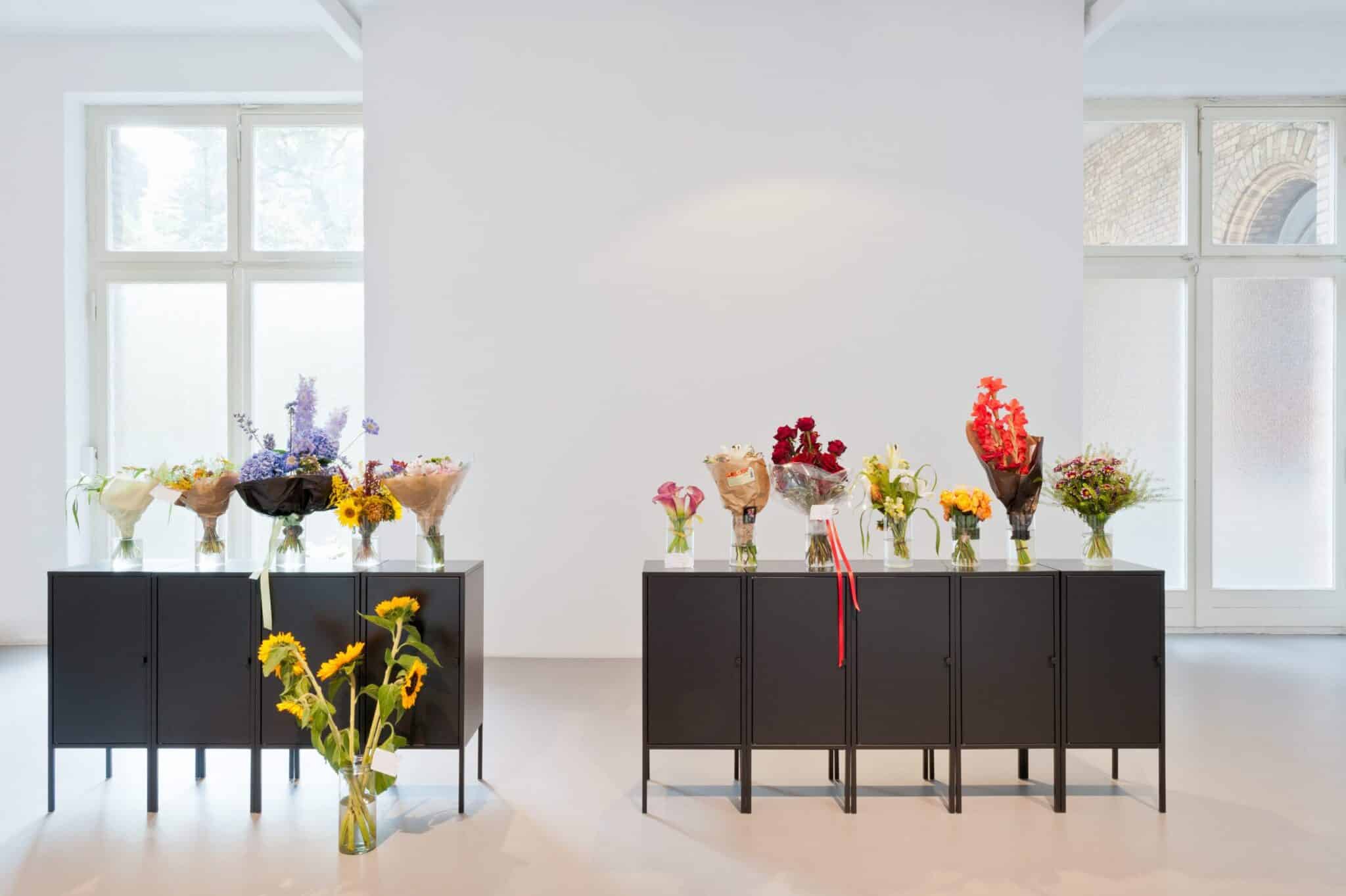 Belia Brückner, Hard to say I’m sorry, fortlaufende Serie, Ausstellungsansicht © Dorothea Dittrich, VG Bild-Kunst 2024