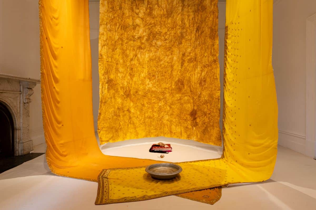 Shivanjani Lal, Mere Porvaj (I am remembering), 2024, Courtesy of Linden New Art, Photo Simon Strong