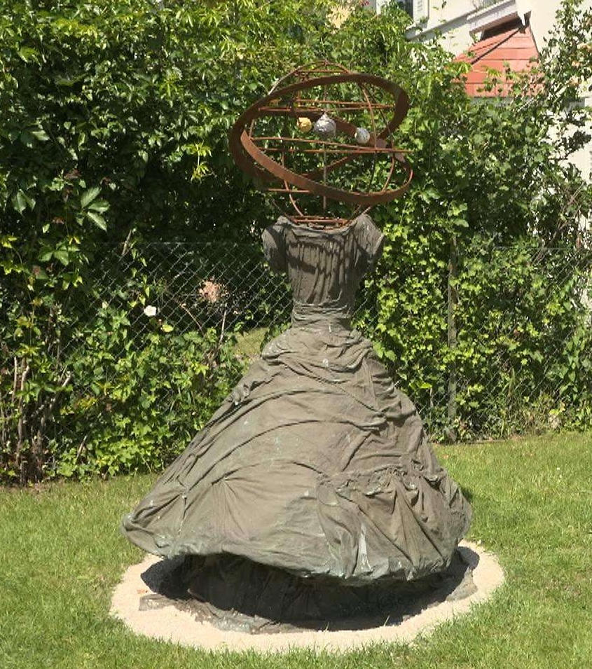 Von Anselm Kiefer geschaffene Skulptur im Garten des Bachmann-Hauses © APA