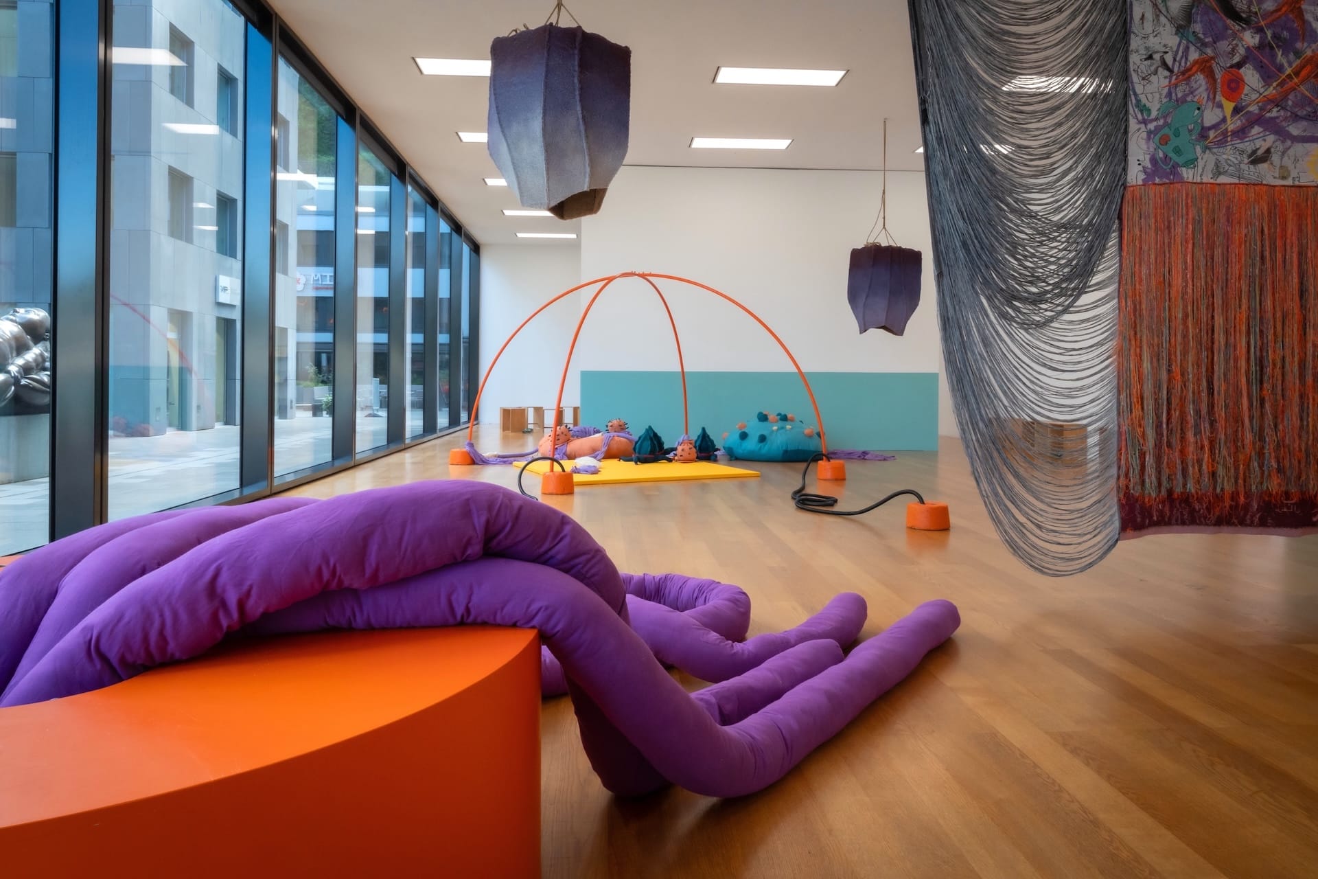 Mercedes Azpilicueta. CaccHho CucchhA, Ausstellungsansicht, Foto: Sandra Maier © Kunstmuseum Liechtenstein