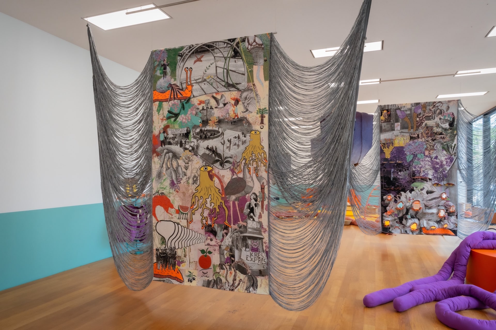 Mercedes Azpilicueta. CaccHho CucchhA, Ausstellungsansicht, Foto: Sandra Maier © Kunstmuseum Liechtenstein