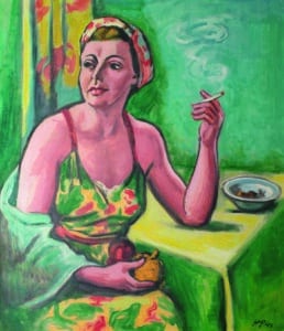 Max Pechstein, Bildnis Marta, 1949, Max Pechstein Stiftung © 2026 Pechstein – Hamburg / Berlin Foto © Foto-Atelier LORENZ, Zschorlau; KUNSTSAMMLUNGEN ZWICKAU Max-Pechstein-Museum