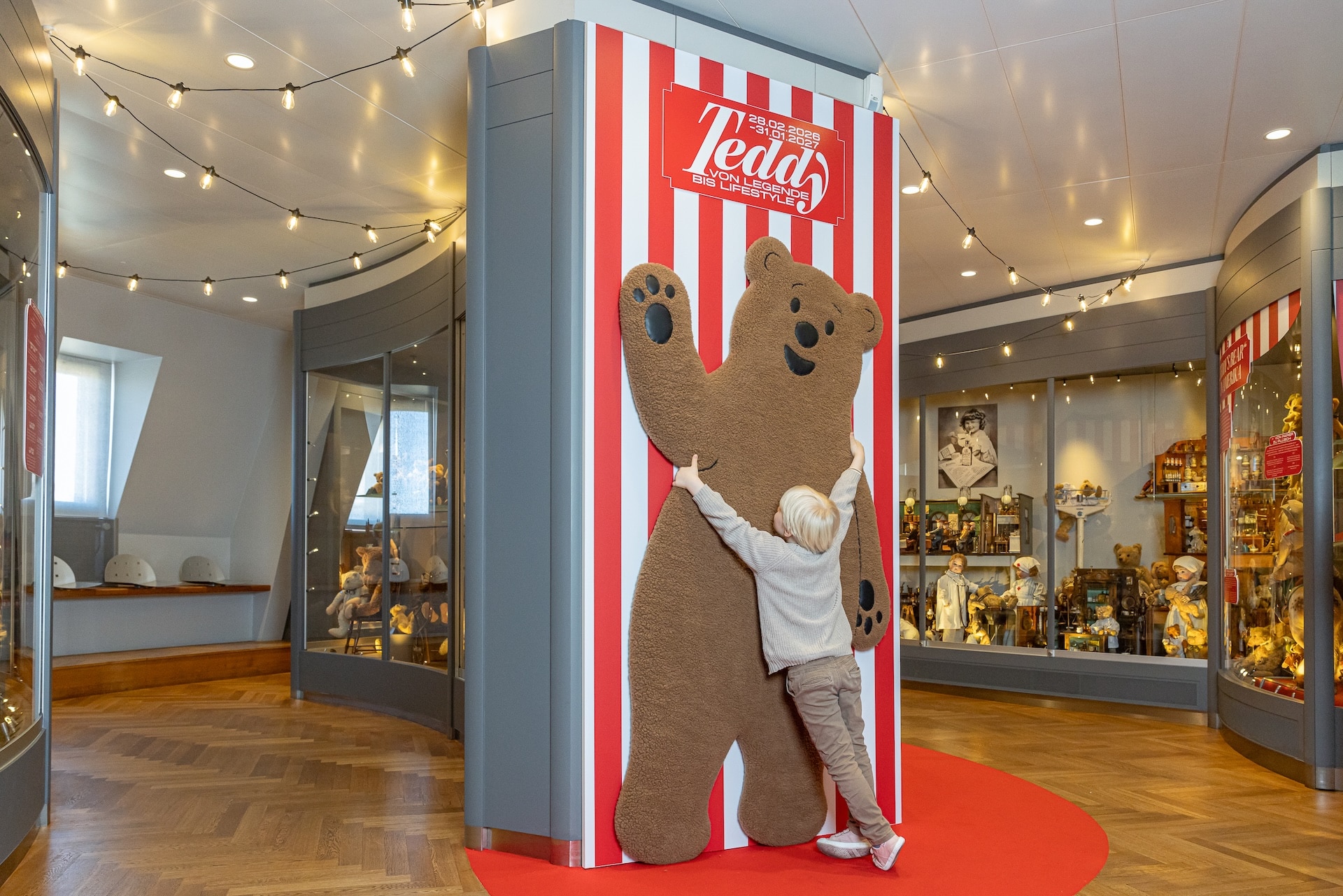 Blick in die Sonderausstellung © Matthias Willi