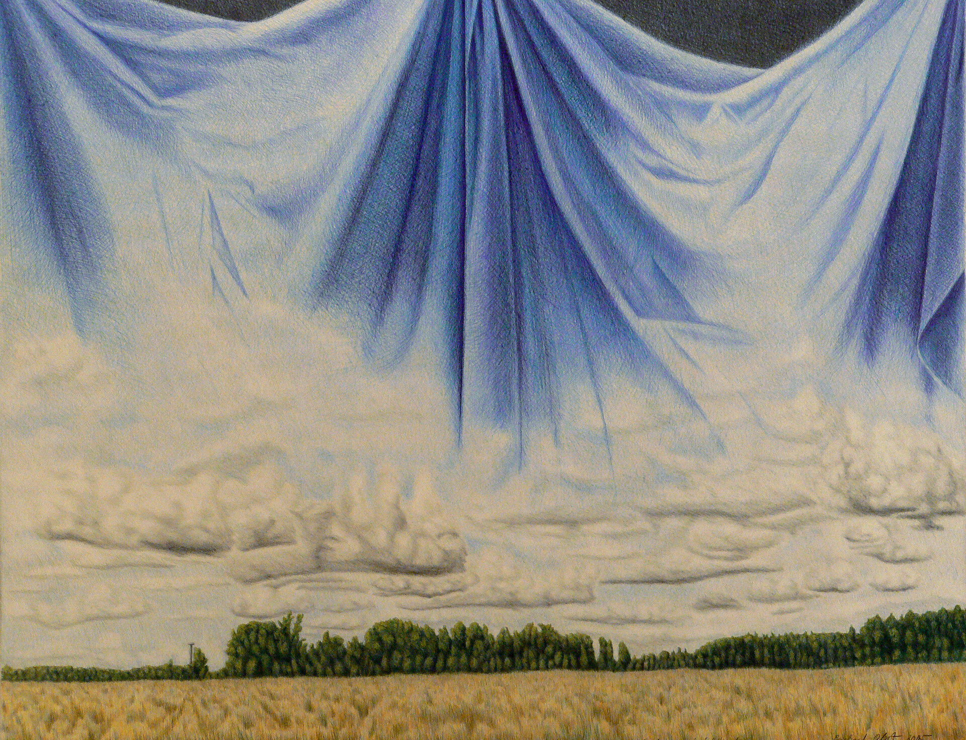 Bernhard Obst, The sky is open_Nightbreak, 2005 © Städtische Galerie Bietigheim-Bissingen