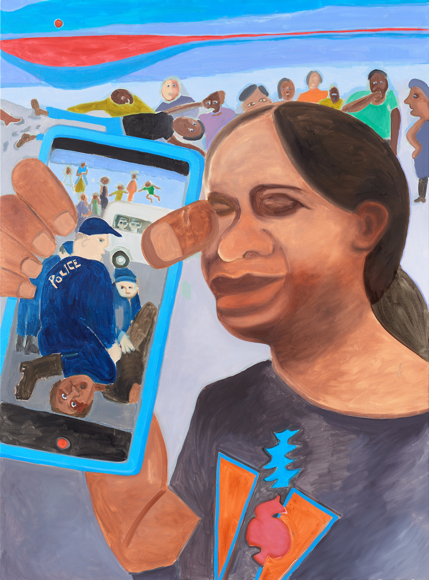 Katrin Plavčak, Cuz, it’s so sad, bro / Darnella Frazier, 17 (George Floyd), 2020Foto: Markus Gradwohl
