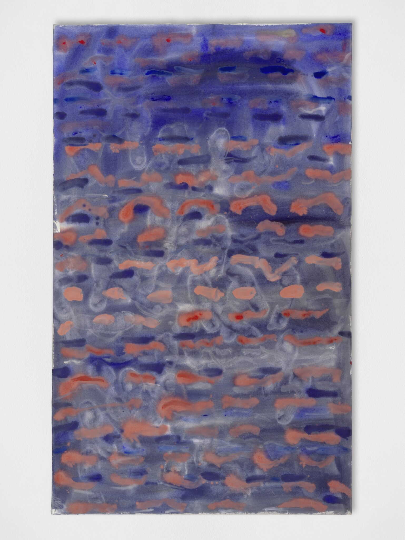 Evi Kliemand, Der blaue Buddha, 1998, Acryl auf Leinwand, Kunstmuseum Liechtenstein, Vaduz / Schenkung Dr. Ralph Kellenberger, St.Gallen, Foto: Stefan Altenburger Photography, Zürich © Evi Kliemand