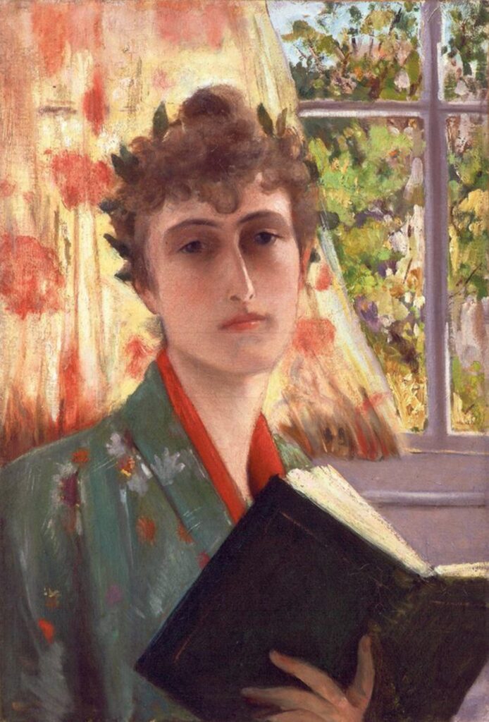 Winnaretta Singer, Selbstportrait, 1885, Öl auf Leinwand, Foundation Singer-Polignac © Heritage Images / akg-images / Fine Art Images