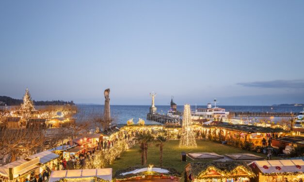 Konstanz im Winter: Wenn der Bodensee zu leuchten beginnt