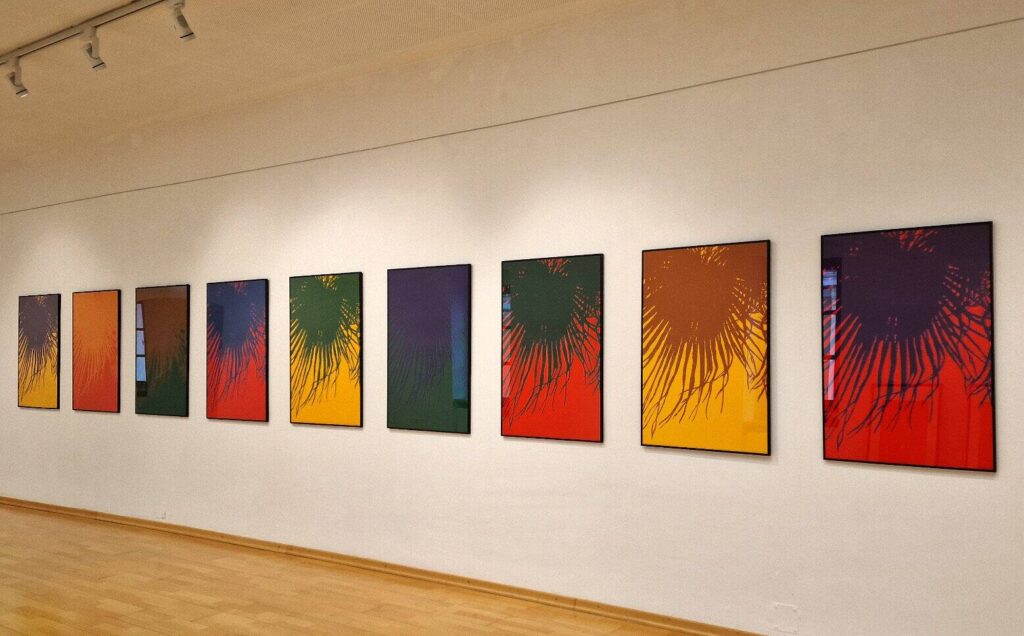 Jahresausstellung 2025, Ernest A. Kienzl, „found abstracts | palms” © Ernest A. Kienzl