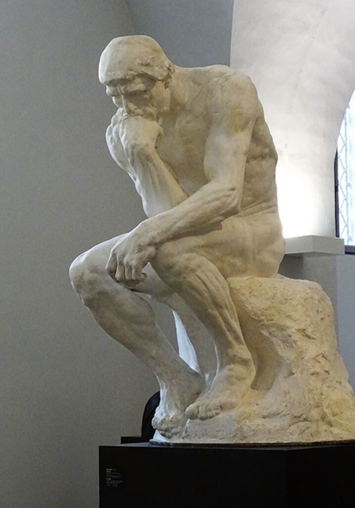 Auguste Rodin, der Denker, 1881-83 © Albertinum, Staatliche Kunstsammlung Dresden, Foto Werner Lieberknecht