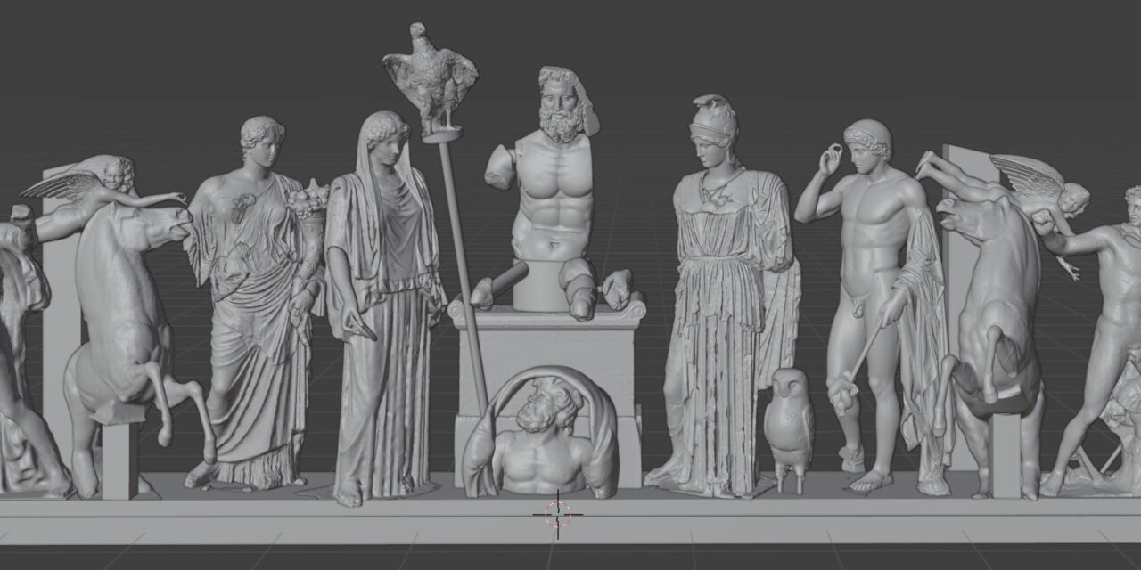 Frankfurt am Main | Liebieghaus Skulpturensammlung: : Bühne frei für Athena: Das Parthenon-Puzzle