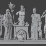 Frankfurt am Main | Liebieghaus Skulpturensammlung: : Bühne frei für Athena: Das Parthenon-Puzzle