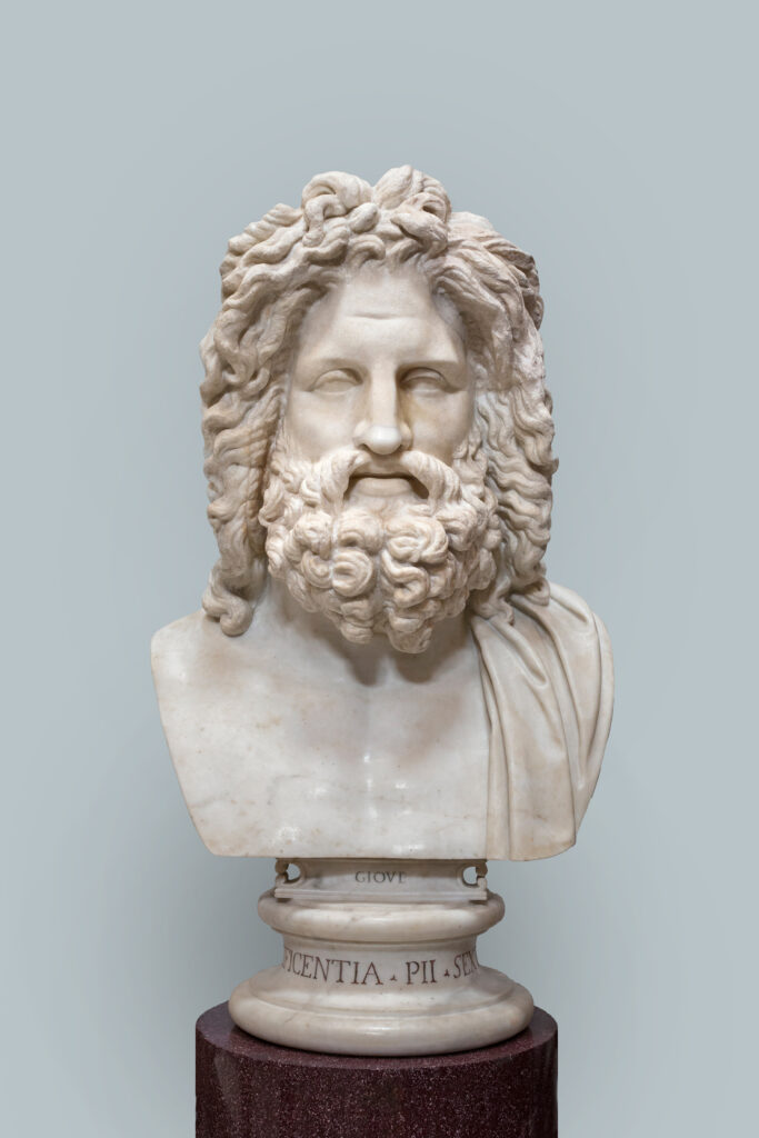 Zeus, gefunden in Otricoli, 2. Jh. v. Chr., Marmor, Rom, Musei Vaticani, Liebieghaus