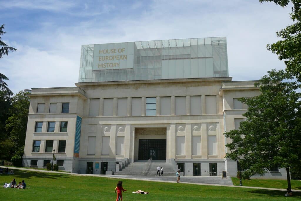 Haus der Europäischen Geschichte in Brüssel © Guy Delsaut